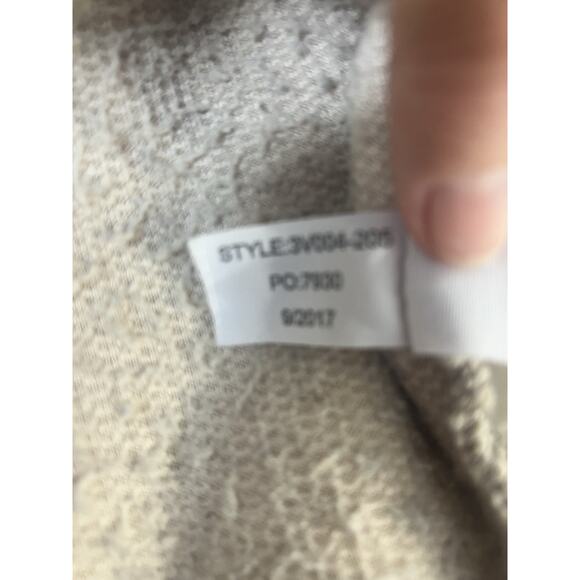 Southern Shirt Sherpa Cream Colored Extra Small XS Zip Up Jacket - Picture 8 of 12